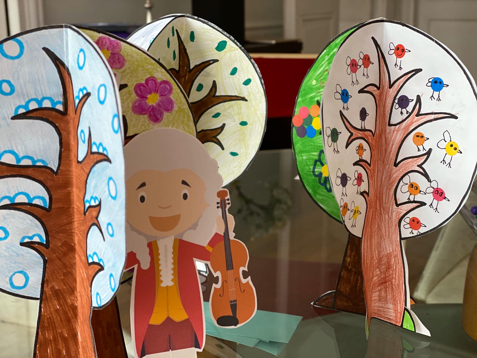Illustration used for playful music theory learning