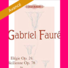 Partition - La sicilienne - Fauré