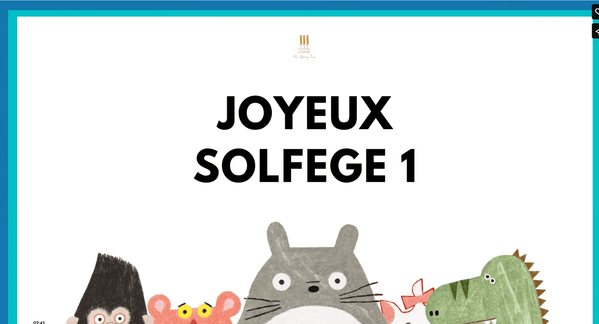 Solfège débutant - période 2