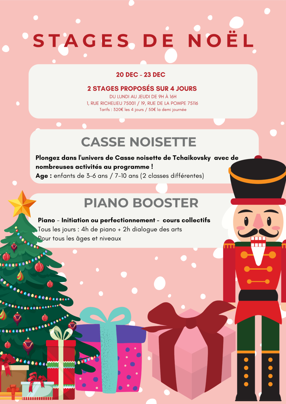 Stage Noël 2021 - Casse Noisette