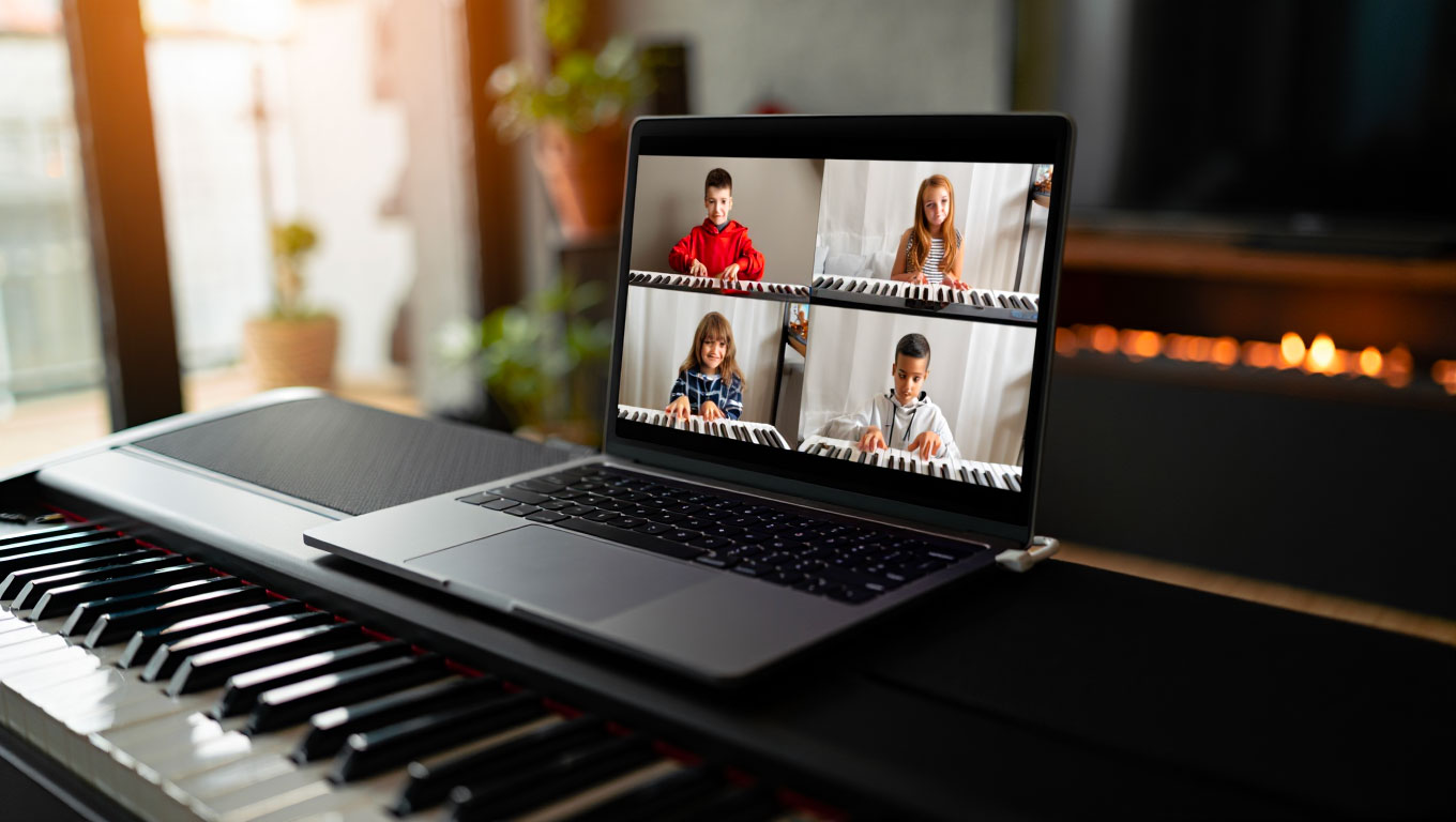 Cours de piano en ligne pour enfants en Belgique