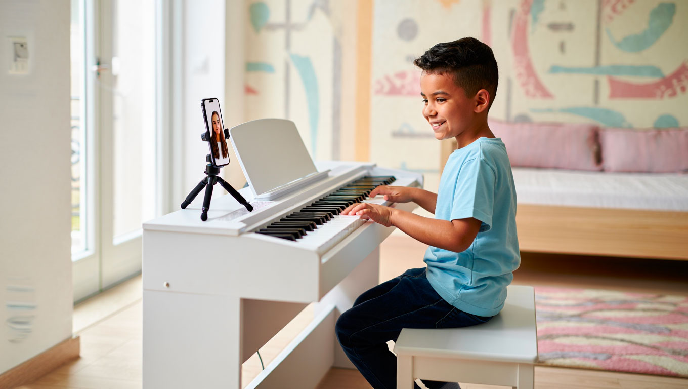 Cours de piano en ligne pour enfants en Algérie