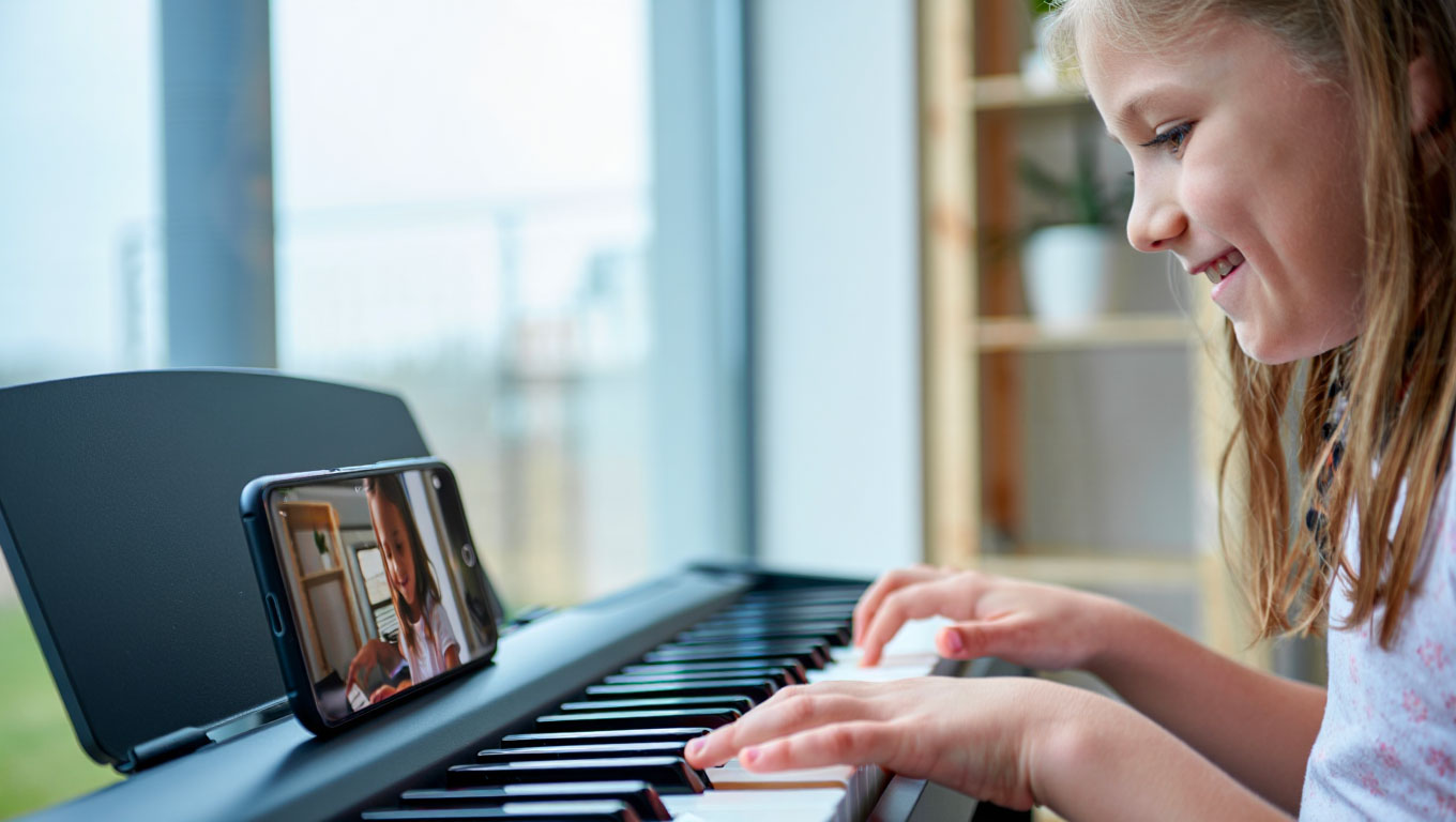 Cours de piano en ligne pour enfants aux Pays-Bas