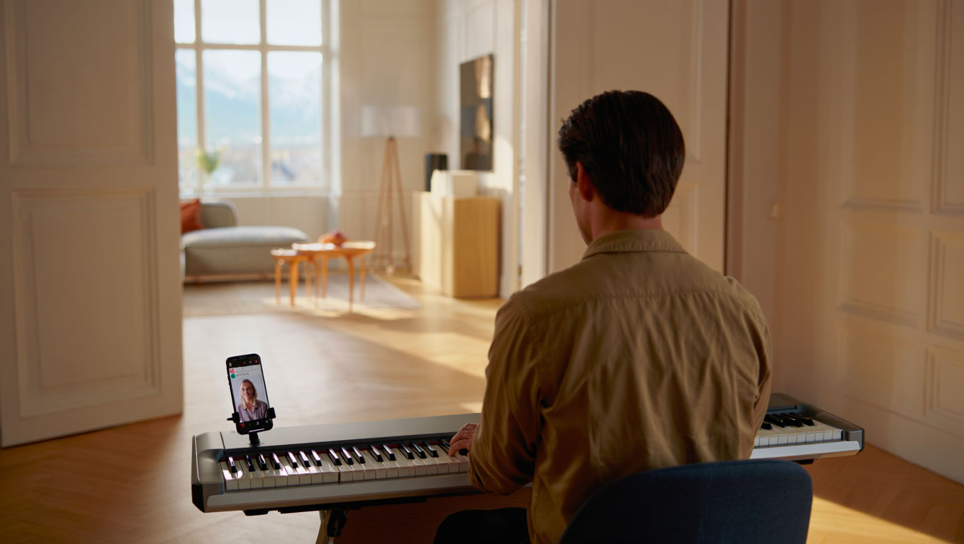 Cours de piano en ligne pour adultes en Autriche