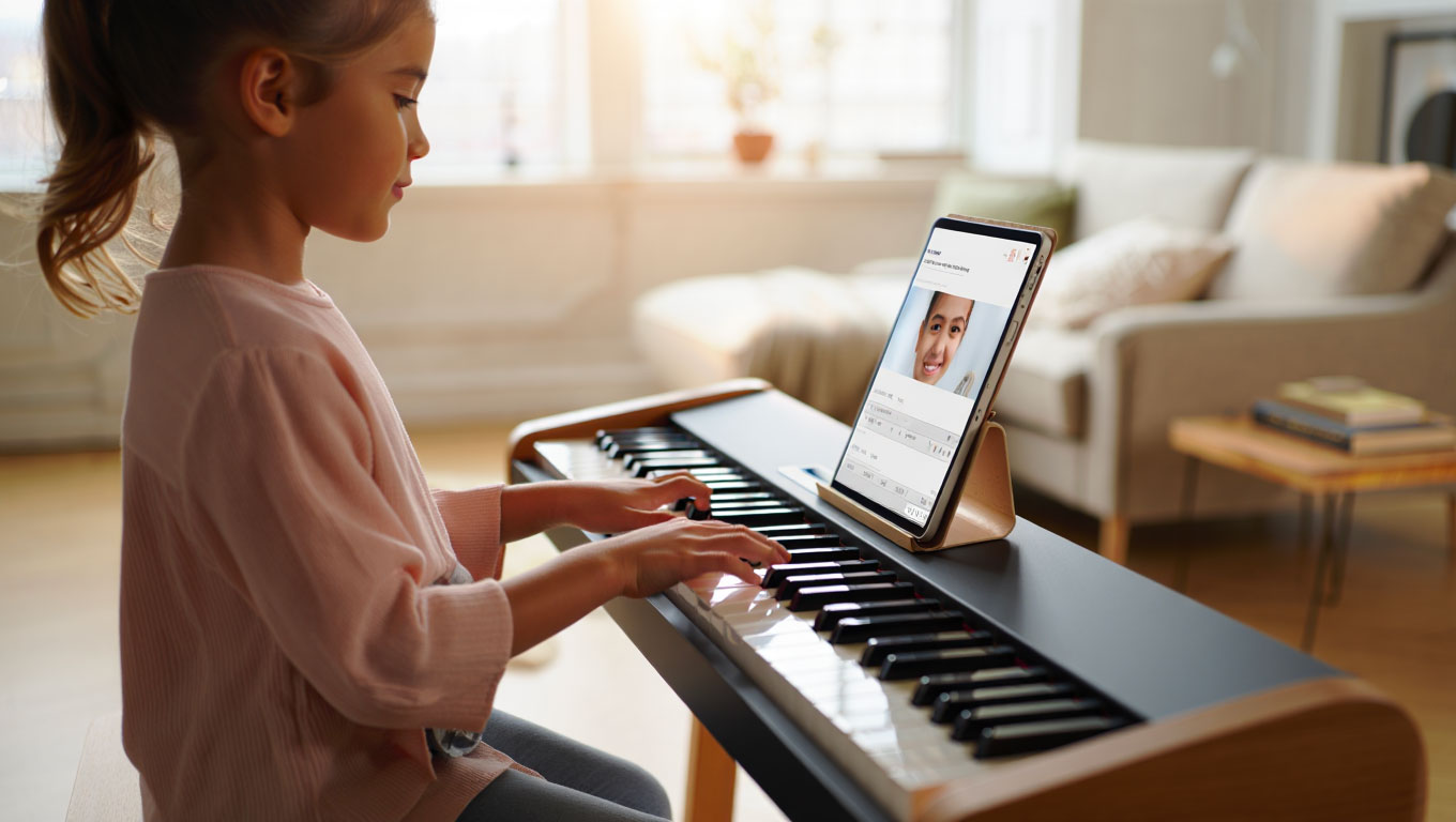 Cours de piano en ligne pour enfants en France