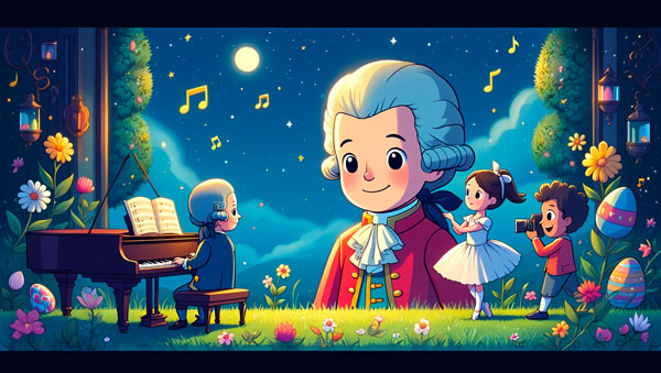 Easter piano workshop around Mozart