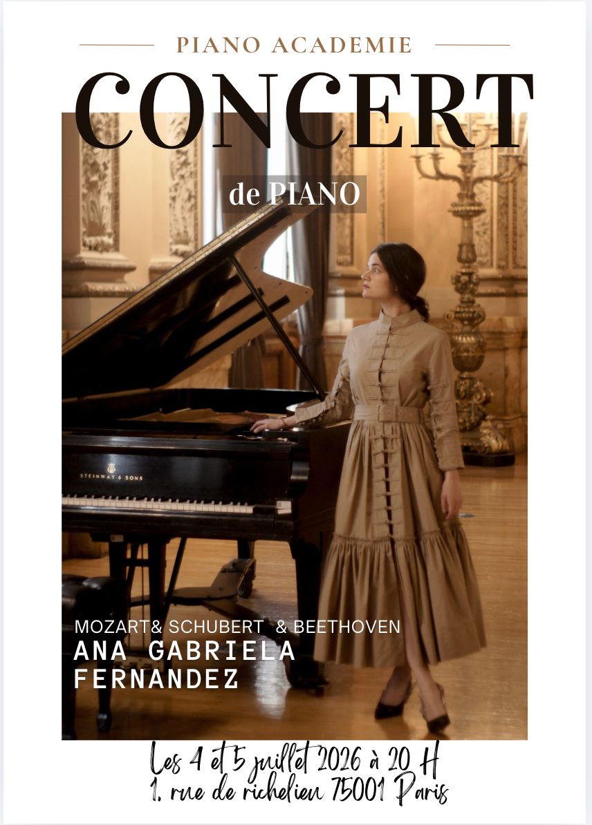 Concert Anna Gabriel Fernandez - Voyage au cœur de l’Autriche musicale
